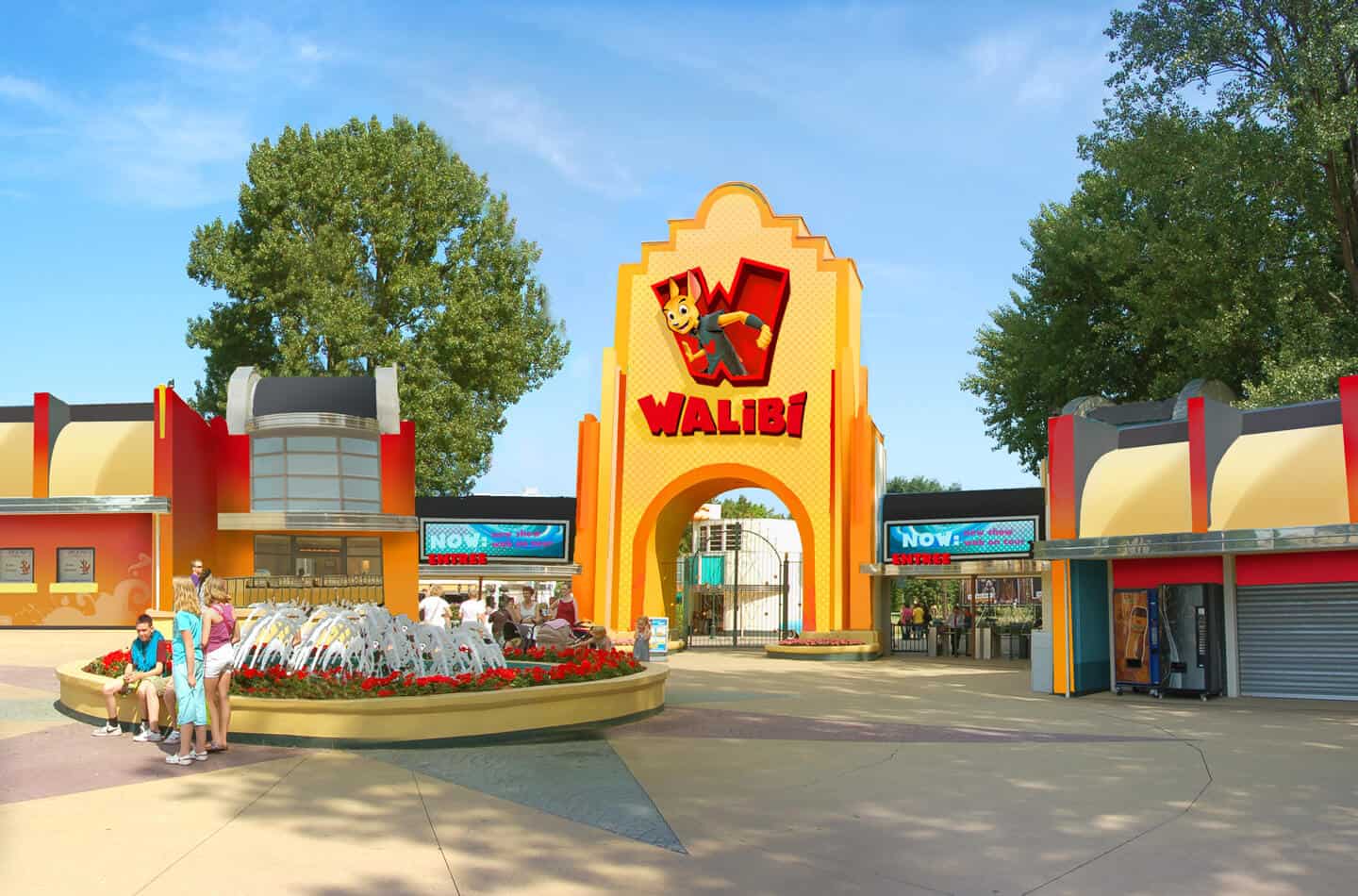 Bus huren naar Walibi Holland